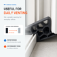 📢📢50% OFF !! ⏰🎁🚪✨ Less Slamming--Secure Track Door Stop