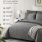 ⏳Limited Time 50% Off⏰Solid Color 100% Cotton Bedding 4-Piece Set🛏️