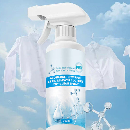 🔥2025 HOT SALE 49% OFF🧴 All-in-One Powerful Stain Remover Clothes Dry-Clean Spray