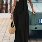 💃LAST DAY SAEL 50% OFF!!✨Women's Solid Color Cami Lounge Dress, Elegant Sleeveless Long Dress for Summer, Ladies Sleepwear for Indoor Wear💕
