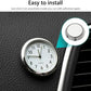 Luminous Mechanical Car Clock