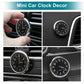 Luminous Mechanical Car Clock