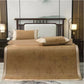 ❄️ Summer Ice Silk Rattan Mat Bed Sheet 3-piece Set ❄️