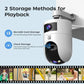 📹Dual-Lens Security Camera 360° view, human detection & color night vision. Smart home protection – stock up & save! 🏠✅