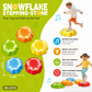💥FLASH SALE 50%OFF💥 Snowflake Stepping Stones for Kids 🧩✨ – Balance & Sensory Training, Gross Motor Skills, Kindergarten & Home Play
