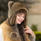 ⏳Time-Limited Special⏰ Raccoon Tail Fur Parent-Child Plush Hat