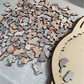 ⏳Limited-time 50% off⏰135-Piece Morandi-Colored Cat Shaped Wooden Jigsaw Puzzle😸