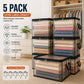 📦Large Heavy-Duty Thick Plastic Clear Storage Bag for Clothes, Moving & Storage