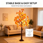 ✨ LED Maple Leaf Tree – Create a warm Thanksgiving atmosphere in your home!🍁