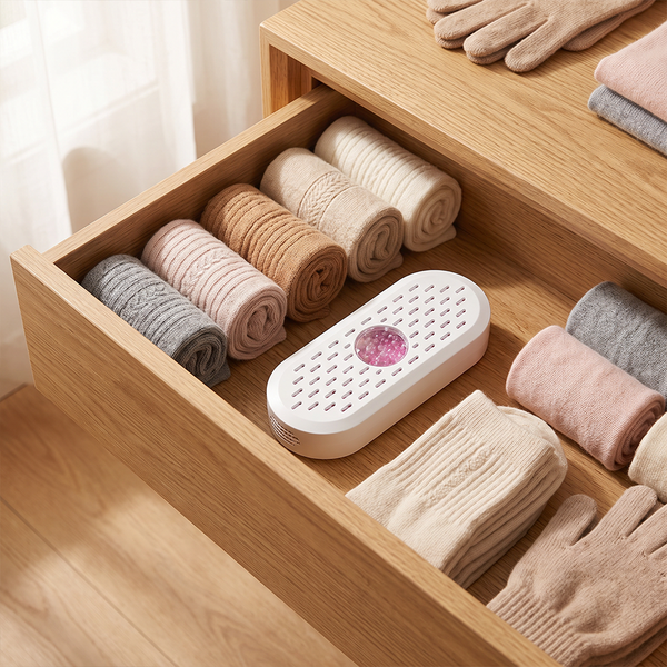 Dehumidifier used in a drawer