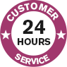 24-hour customer service