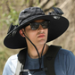 🔥Free Shipping🔥Outdoor Wide Brim Sun Hat With Solar Fan