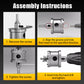 ⚙️Carbide-Tipped Hole Cutter for Metal🔥