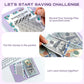 🔥LAST DAY SALE £7.99!!⚡50K+ SOLD!💝Savings Challenges Book with Envelopes💸