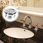 🚿 Round Bathroom Sink Overflow Hole Cover – Push-In Basin Drain Cover for a Clean, Modern Finish