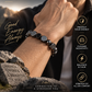 Vintage style bracelet with round synthetic stones