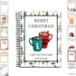 🔥🎁70% OFF!!!-Ready for Christmas!🎅Christmas Gift Card Booklet -👍DIY Spiral-Bound Christmas Gift Card Holder Book