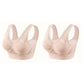 🏆 Last Day Special Price £9.99 ! 💐 Buy One Get One Free 🎁 🌸 Pure Cotton Buttonless Comfy Lifting Bra