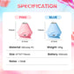 Electric Adsorption Type Vibrating Hot Compress Fascia Ball Massager