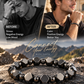 Vintage style bracelet with round synthetic stones
