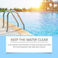 Pool Cleaning Tablets for Crystal Clear Water