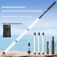 📢⏰Luminous Tactical Trekking Poles – LED Lightweight Foldable Hiking Sticks