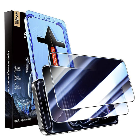 🔥HOT SALE📱 Screen Protector for iPhone, Samsung–Crystal Clear, Scratch-Resistant, Ultra-Smooth Touch, Privacy Protection, Circular Polarized Eye Protection, Easy Installation