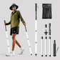 📢⏰Luminous Tactical Trekking Poles – LED Lightweight Foldable Hiking Sticks