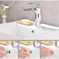 🚿 Round Bathroom Sink Overflow Hole Cover – Push-In Basin Drain Cover for a Clean, Modern Finish