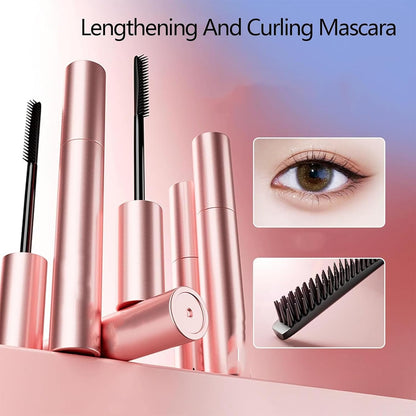 🎁Brown Mascara[Waterproof and Non-Smudging] Lengthening and curling long-lasting mascara