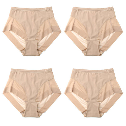 ⏳High Waist Ice Silk Seamless Shaping Briefs