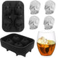 🧊 Special Price £2.9 ! 🔥Buy 1 Get 2 Free💀DIY Silicone Skull Ice Cube Tray – Giant Slow-Melt Skull for Whiskey & Cocktails – Food-Grade & Multi-Use Mold 🥃