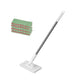 ⏳🔥LIMITED-TIME 50% OFF! ⏰🧹 Flat Mop with Stainless Steel Handle, comes with Reusable Washable Mop Cloths