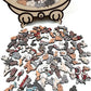 ⏳Limited-time 50% off⏰135-Piece Morandi-Colored Cat Shaped Wooden Jigsaw Puzzle😸