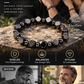 Vintage style bracelet with round synthetic stones