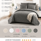 ⏳Limited Time 50% Off⏰Solid Color 100% Cotton Bedding 4-Piece Set🛏️