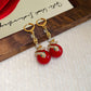 🐍Valentine's Day 50% OFF🎀Gold Plated Snake Pearl Earrings