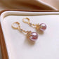 🐍Valentine's Day 50% OFF🎀Gold Plated Snake Pearl Earrings