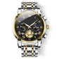 Luxury Design Dodecagon Quartz Watch New Multifunctional Men's Wristwatch