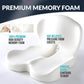 💎 75% OFF! 💎 Non-Slip Memory Foam Seat Cushion – Sciatica Relief, Breathable Mesh & Universal Fit for Car, Office & Wheelchair