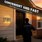 🔥Last Day 49% OFF🔥Solar Lighted House Numbers LED Numbers, Waterproof for Outside