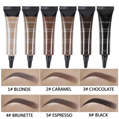 🥳2026 HOT SALE🥳💞50K+ SOLD!🔥Long-lasting Waterproof Smudge-proof Liquid Eyebrow Gel/Tint(With Free Brush)