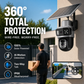 🔥2026 New Upgrade ＆ Hot Sale🔥Wireless Outdoor Solar Security Cameras with Dual Lens