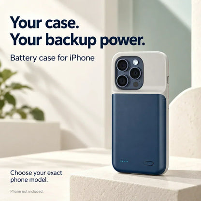 🎁2026 New Arrivals 50% OFF💥📱Battery Case for iPhone with LED Power Indicator