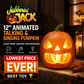 📢⏰Lowest Price Ever🎁Jabberin' Jack Animated Talking & Singing Pumpkin