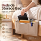 🛏️50% OFF NOW! Bedside Hanging Storage Bag‑Multi‑Pocket Bed Caddy Organizer, Felt Hanging Pouch for Dorm Bunk Bed Hold Tablet Book Phone Stationery