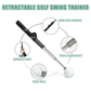 🔥Hot Sale🔥Telescopic club, Retractable Golf Swing Training Aid