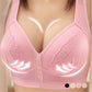 📢👙LAST DAY SPECIAL PRICE⚡50K+ SOLD💕CloudComfort™ Front-Button Cotton Bra – Breathable • Wire-Free • All-Day Support • Non-Padded & Skin-Friendly 🌿