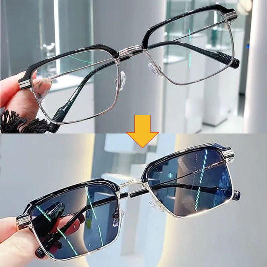 🔥HOT SALE 30% OFF🔥Fashionable Anti-blue Light Square Myopic Glasses
