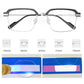 🔥HOT SALE 30% OFF🔥Fashionable Anti-blue Light Square Myopic Glasses